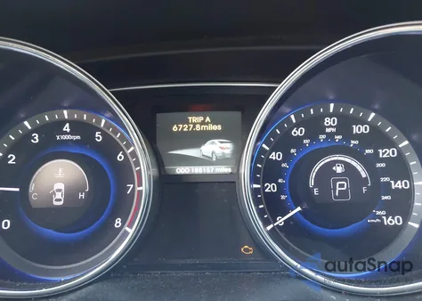 2014 Hyundai Sonata Limited 2.0T z USA, uszkodzony, nr VIN 5NPEC4AB1EH920475